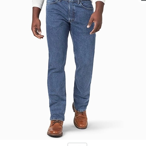 LEE RIDERS New 48x30 Men’s Fit Jeans Stonewash NWT - Picture 1 of 4